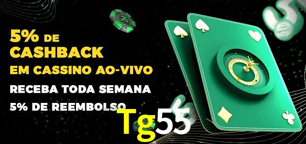 Promoções do cassino ao Vivo Tg55